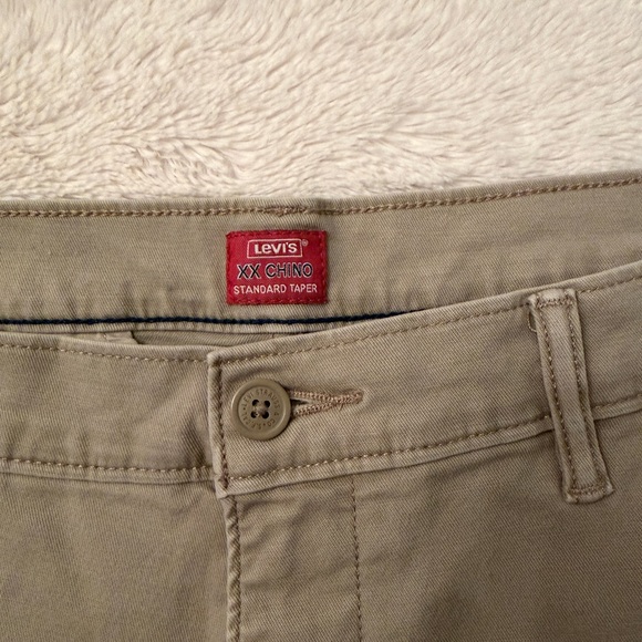 Levi's XX Chino Standard Taper Khaki Pants 32x32 - Picture 2 of 10